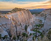 Eroded rock formations, Kasha-Katuwe Tent Rocks National Monument, New Mexico