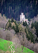 castle of Garnstein near Lazfons, Eisack Valley, South Tyrol, Italy