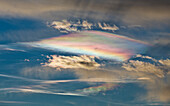 Lenticular clouds, Los Glaciares National Park, Patagonia, Argentina