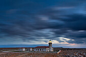 sunset at Punta Nati, municipality of Ciutadella, Menorca, Balearic Island, South Spain, Europe