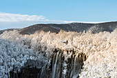 Veliki Slap waterfall of Plitvice Lakes National Park, Plitvicka Jezera, Lika and Senj County, Croatia