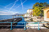 Barbarano village, near Salò on Garda Lake. Brescia Province, Lombardy, Italy