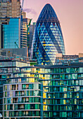 London financial district. London, United Kingdom.