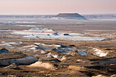 View on the desert of Caspian Depression, Aktau, Mangystau region, Kazakhstan