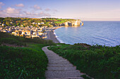 A village of Etretat,Normandy,France.