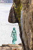 The Seal Woman of Mikladalur (Kopakonan), Kalsoy island, Faroe Islands, Denmark