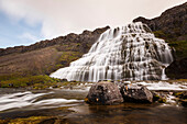 Dynjandi waterfall, West Fjords, Western Iceland, Europe