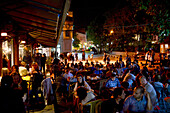Abends in der Altstadt Sololaki, Tiflis, Georgien