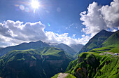 bei Gudauri, an der Heerstraße im Grossen Kaukasus, Georgien