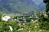 bei Mestia im Großen Kaukasus, West- Georgien