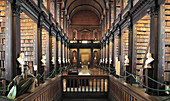 Ireland, Dublin, Trinity College, Old Library, The Long Room