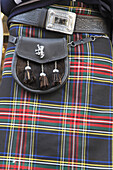 UK, Scotland, Edinburgh, kilt, traditional men's wear
