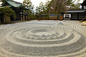 Japan; Kyoto, Kodaiji Temple, sand garden