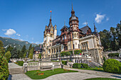 Romania, Prahova, Sinaia City, Peles Castle
