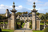 France, Normandie, Calvados (14), Bessin, Saint Gabriel Brecy, castle and garden