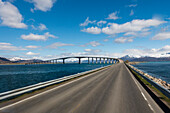 Hadsel Brücke, Vesteralen, Norwegen
