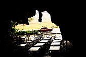 Höhlen-Restaurant im Valle de Vinales, UNESCO Nationalpark, Pinar del Rio, Kuba, Karibik, Lateinamerika, Amerika