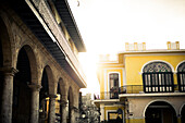 Colonial buildings, old town, Havana, Cuba, Caribbean, Latin America, America