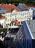 am Rathausplatz in Tartu, Ost- Estland