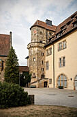 Innenhof der Veste Coburg, Oberfranken, Bayern, Deutschland