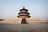 view at the Hall of Prayer for Good Harvests, Temple of the Heaven Park, Beijing, China, Asia, UNESCO World Heritage