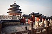 view at the Hall of Prayer for Good Harvests, Temple of the Heaven Park, Beijing, China, Asia, UNESCO World Heritage