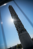 der Monolith im Vigeland Skulpturenpark des Bildhauers Gustav Vigeland, Frognerpark, Oslo, Norwegen, Skandinavien, Europa