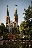Evangelische Stadtkirche Baden-Baden, Kur und Bäderstadt, Baden-Württemberg, Deutschland