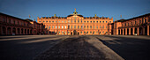 inner court of Rastatt castle, Rastatt, Baden-Wuerttemberg, Germany