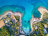 Salento aerial view, Apulia, Salento, Italy, Europe.