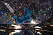 At the Top Sky, Burj Khalifa, View, Observation Deck, Level 148, 555 Meter, Dubai, UAE, United Arab Emirates
