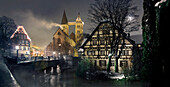 Altes Haus am Neckar, Esslingen am Neckar, Deutschland, Europa