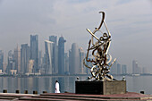 an der Corniche, Doha, Katar