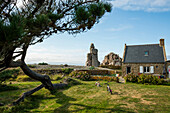 Haus am Meer, La Gouffre, Plougrescant, Côte de Granit Rose, Cotes d'Armor, Bretagne, Frankreich