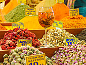spices on the Grand Bazzar in Instanbul, Turkey