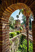 Giardini della Villa Comunale of Taormina, Sicily, South Italy, Italy