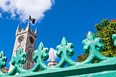 Clock Tower, Parliament Building, Bridgetown, Barbados, Caribbean, Lesser Antilles