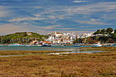 Naturschutzgebiet Reserva Natural da Ría do Alvor und Alvor bei Portimao, Distrikt Faro, Region Algarve, Portugal, Europa