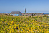 View over the North Sea island Helgoland, Schleswig-Holstein, Northern Germany, Germany, Europe