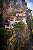 Paro Taktsang also known as the Taktsang Palphug Monastery and the Tiger's Nest. Paro, Bhutan, Himalayan Country, Himalayas, Asia, Asian.
