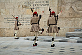 Change of Guard at the Greek Parliament in Syntagma Square, Athens, Greece