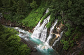 Shirahige falls, Biei, Hokkaido, Japan