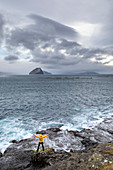 View from Sandavagur, in background koltur and Sandoy Islands (Vagar Island, Faroe Islands, Denmark) (MR)