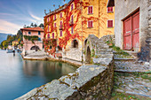Nesso-Dorf, Como See, Como-Provinz, Lombardei, Italien, Europa