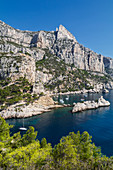 Marseille, Cassis, Provence, Frankreich, Europa. Landschaften der Calanques, Calanque du Sugiton