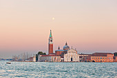 St. George's island at dusk, Venice, Veneto, Italy