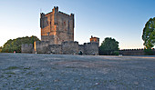 Tower and fortress in the citadel of Bragança, Trás-os-Montes, northern Portugal, Portugal