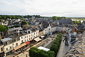 Stadtbild von Amboise in Loire Valley, Frankreich