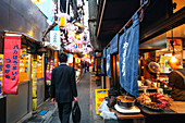 Yokocho food alley, Shinjuku, Tokyo, Japan, Asia