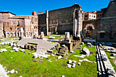 The Forum of Augustus, Temple of Mars Ultor, UNESCO World Heritage Site, Rome, Lazio, Italy, Europe